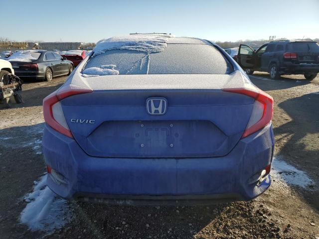 2HGFC2F59JH607674 - 2018 HONDA CIVIC LX BLUE photo 6