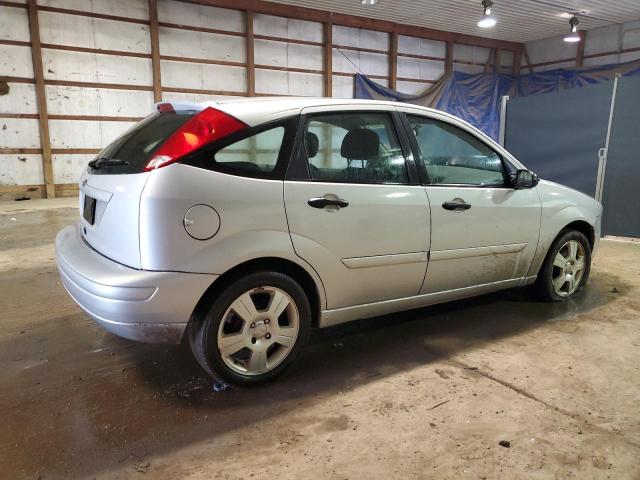 1FAHP37N97W345784 - 2007 FORD FOCUS ZX5 SILVER photo 3