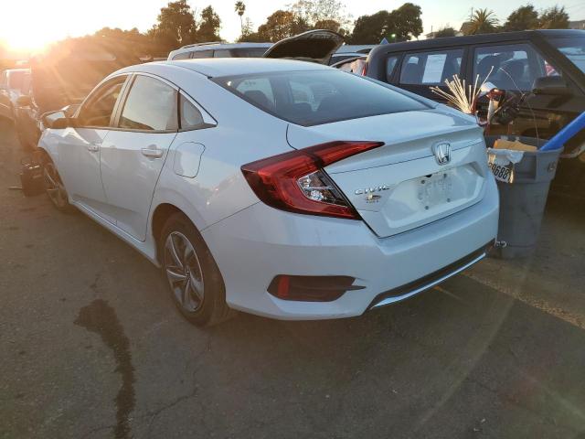 2HGFC2F69MH554522 - 2021 HONDA CIVIC LX WHITE photo 2