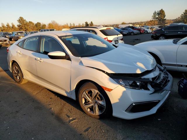 2HGFC2F69MH554522 - 2021 HONDA CIVIC LX WHITE photo 4