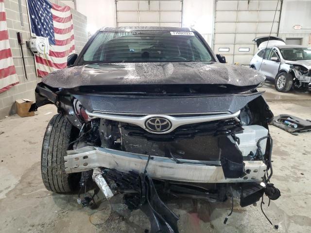 5TDGZRBH0MS542956 - 2021 TOYOTA HIGHLANDER XLE GRAY photo 5