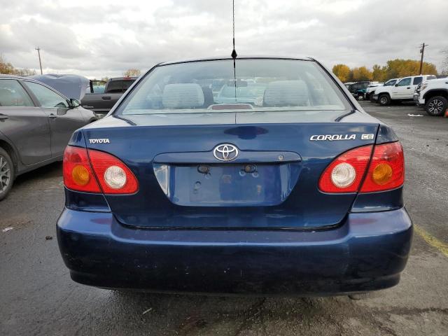 1NXBR32E24Z327213 - 2004 TOYOTA COROLLA CE BLUE photo 6