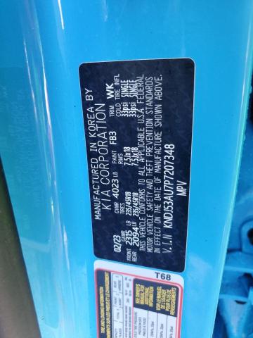 KNDJ53AU7P7207348 - 2023 KIA SOUL GT LINE BLUE photo 12