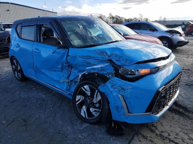 KNDJ53AU7P7207348 - 2023 KIA SOUL GT LINE BLUE photo 4