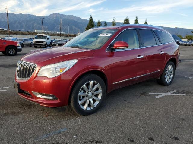 5GAKVCKD2EJ215099 - 2014 BUICK ENCLAVE RED photo 1