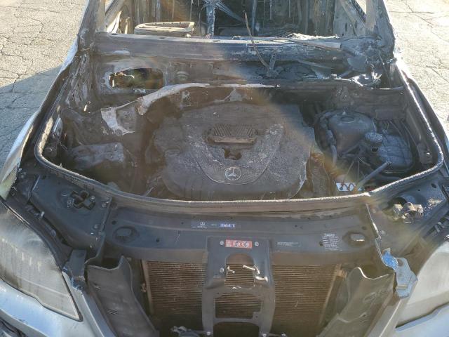 4JGBB8GB8AA579478 - 2010 MERCEDES-BENZ ML 350 4MATIC GRAY photo 11