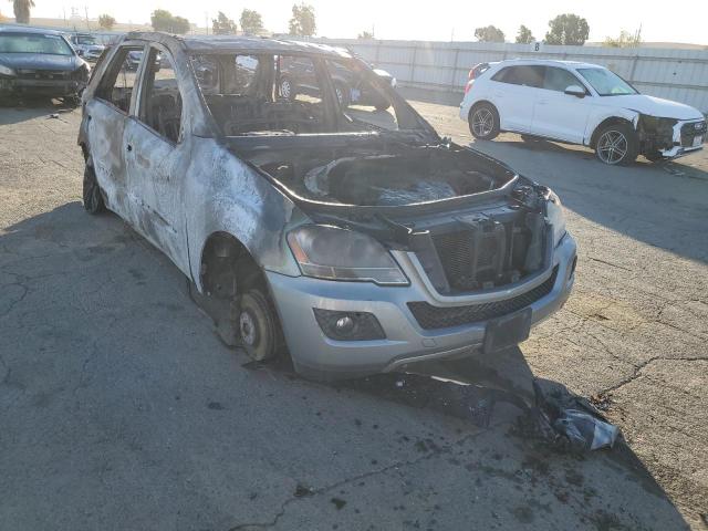 4JGBB8GB8AA579478 - 2010 MERCEDES-BENZ ML 350 4MATIC GRAY photo 4