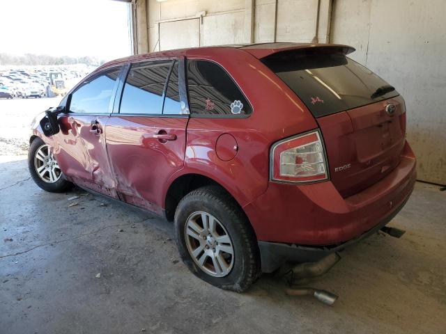 2FMDK48C18BA86992 - 2008 FORD EDGE SEL MAROON photo 2