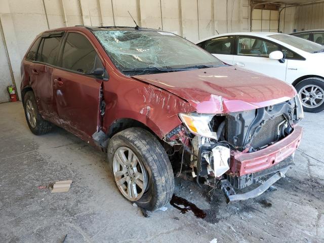 2FMDK48C18BA86992 - 2008 FORD EDGE SEL MAROON photo 4