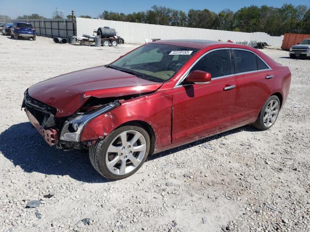 1G6AB5RX2G0115398 - 2016 CADILLAC ATS LUXURY RED photo 1