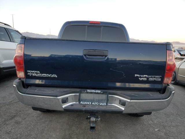5TEJU62N97Z456481 - 2007 TOYOTA TACOMA DOUBLE CAB PRERUNNER BLUE photo 6