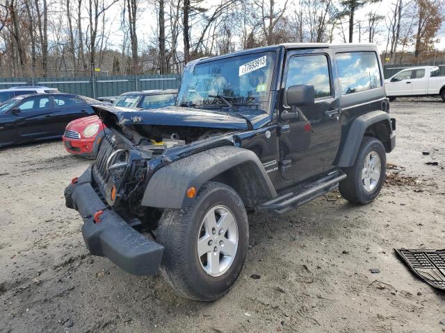 1J4AA2D19BL526834 - 2011 JEEP WRANGLER SPORT BLACK photo 1