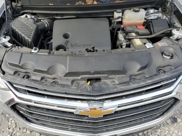 1GNERGKWXMJ130008 - 2021 CHEVROLET TRAVERSE LT SILVER photo 12