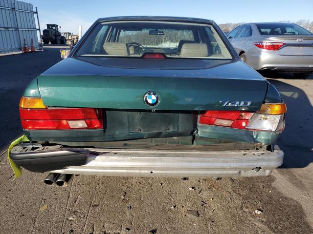 WBAGD4326PDE60502 - 1993 BMW 740I I AUTOMATIC GREEN photo 6