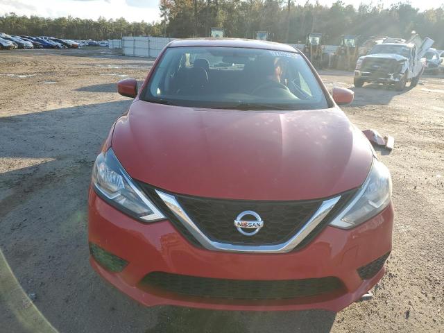 3N1AB7AP0HL720922 - 2017 NISSAN SENTRA S RED photo 5