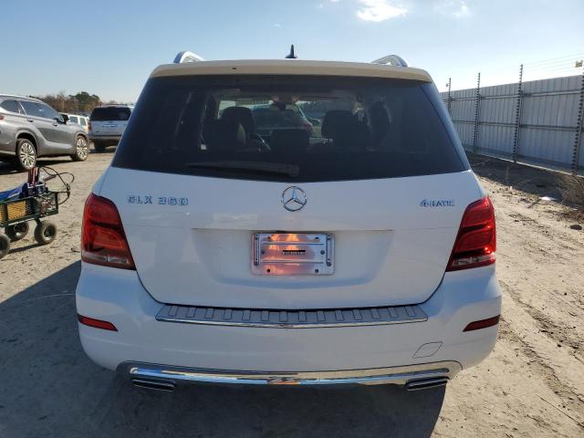 WDCGG8JB7FG396088 - 2015 MERCEDES-BENZ GLK350 350 4MATIC WHITE photo 6