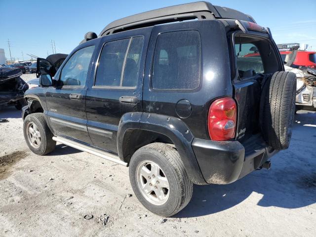 1J4GL38KX4W102447 - 2004 JEEP LIBERTY RENEGADE BLACK photo 2