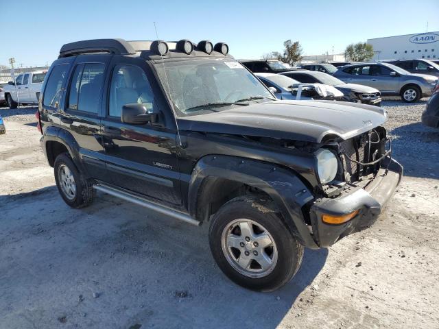 1J4GL38KX4W102447 - 2004 JEEP LIBERTY RENEGADE BLACK photo 4