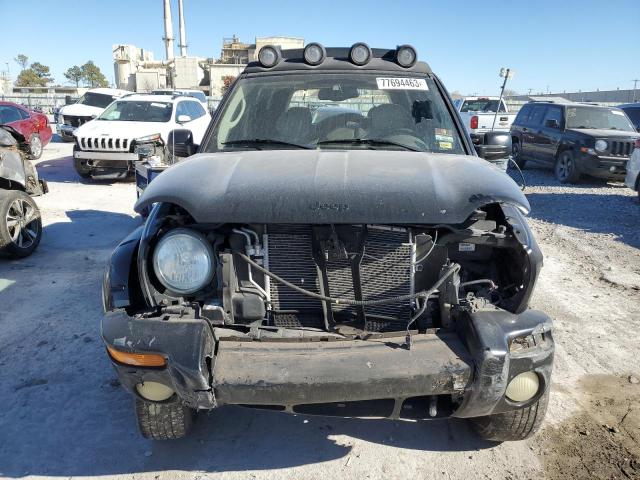 1J4GL38KX4W102447 - 2004 JEEP LIBERTY RENEGADE BLACK photo 5