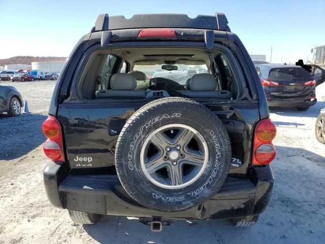 1J4GL38KX4W102447 - 2004 JEEP LIBERTY RENEGADE BLACK photo 6