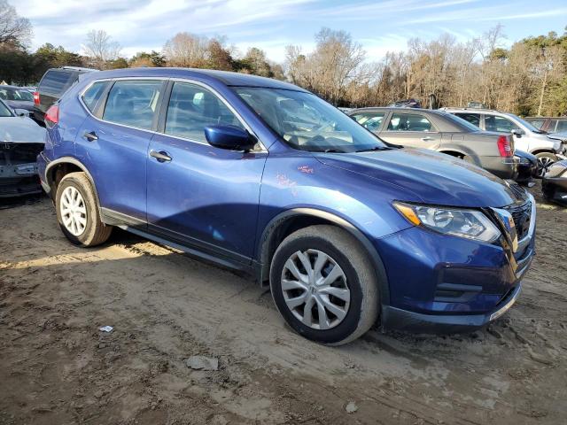 KNMAT2MV4HP546705 - 2017 NISSAN ROGUE S BLUE photo 4