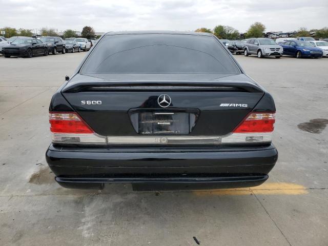 WDBGA33G0WA382909 - 1998 MERCEDES-BENZ S 320 BLACK photo 6