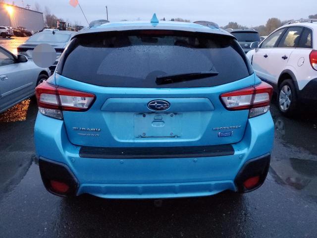 JF2GTDEC6KH339769 - 2019 SUBARU CROSSTREK PREMIUM BLUE photo 6