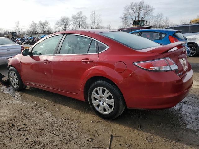 1YVHZ8BH4B5M20581 - 2011 MAZDA 6 I RED photo 2