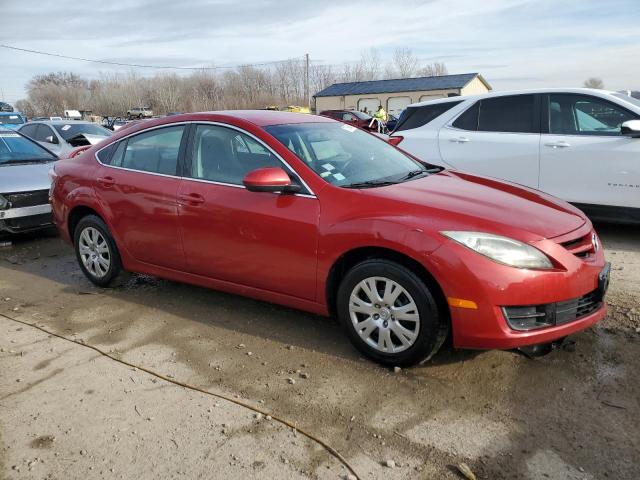 1YVHZ8BH4B5M20581 - 2011 MAZDA 6 I RED photo 4