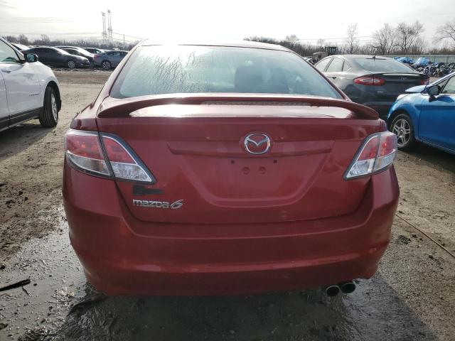 1YVHZ8BH4B5M20581 - 2011 MAZDA 6 I RED photo 6