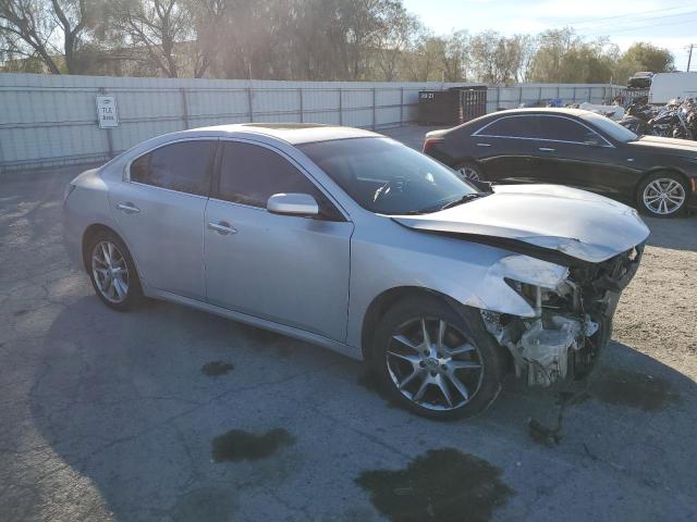 1N4AA5AP1CC821739 - 2012 NISSAN MAXIMA S SILVER photo 4