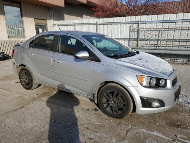 1G1JC5SH8E4237467 - 2014 CHEVROLET SONIC LT SILVER photo 4