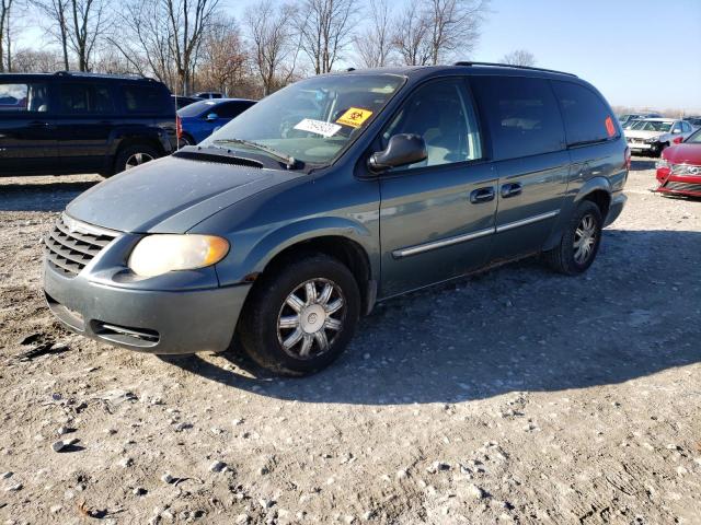 2A4GP54L27R249275 - 2007 CHRYSLER TOWN & COU TOURING TEAL photo 1