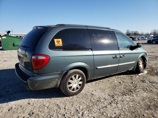 2A4GP54L27R249275 - 2007 CHRYSLER TOWN & COU TOURING TEAL photo 3