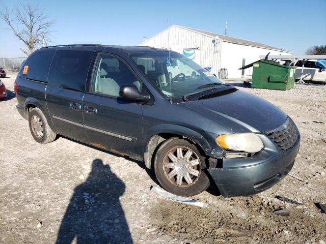 2A4GP54L27R249275 - 2007 CHRYSLER TOWN & COU TOURING TEAL photo 4