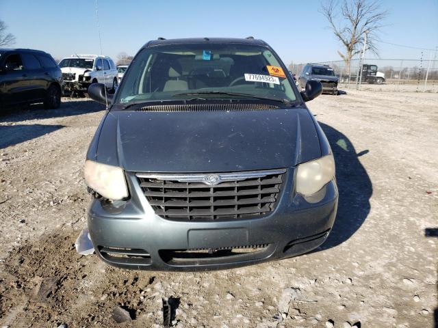 2A4GP54L27R249275 - 2007 CHRYSLER TOWN & COU TOURING TEAL photo 5