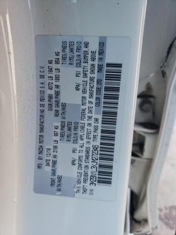 3MZBN1L3XJM272346 - 2018 MAZDA 3 TOURING WHITE photo 12