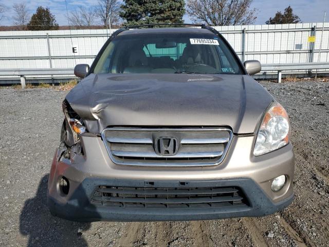 SHSRD78945U333813 - 2005 HONDA CR-V SE CREAM photo 5