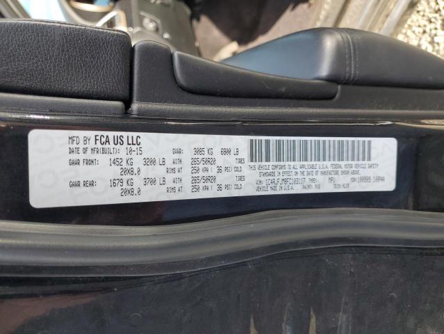 1C4RJFJM8FC103117 - 2015 JEEP GRAND CHER SUMMIT Grafit foto 13