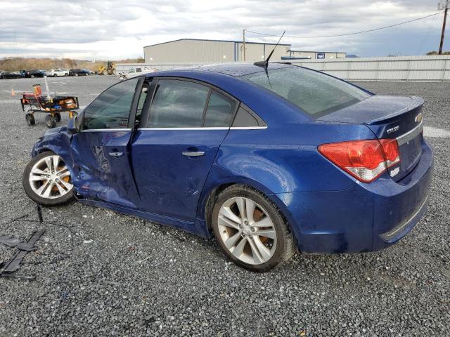 1G1PH5SC7C7279768 - 2012 CHEVROLET CRUZE LTZ BLUE photo 2