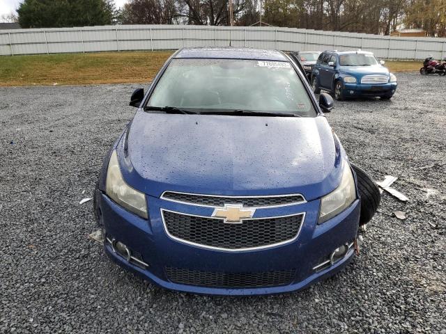 1G1PH5SC7C7279768 - 2012 CHEVROLET CRUZE LTZ BLUE photo 5