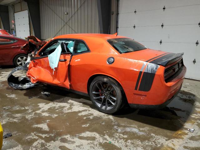 2C3CDZFJ3NH242553 - 2022 DODGE CHALLENGER R/T SCAT PACK ORANGE photo 2