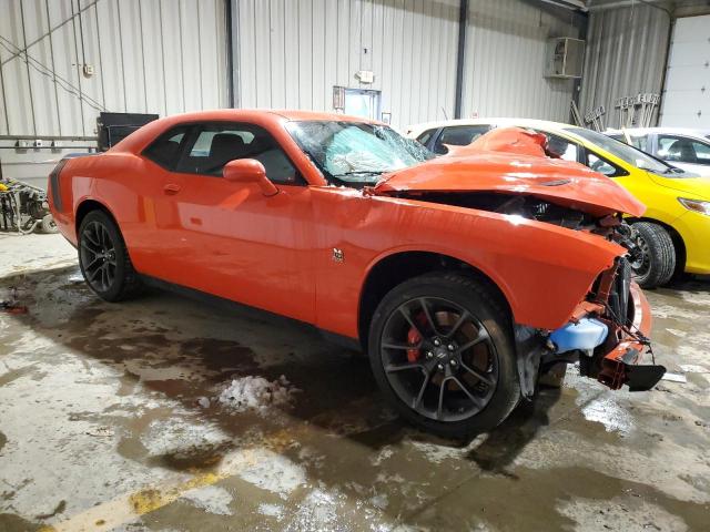 2C3CDZFJ3NH242553 - 2022 DODGE CHALLENGER R/T SCAT PACK ORANGE photo 4