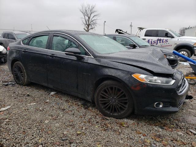 3FA6P0HD4ER183980 - 2014 FORD FUSION SE BLACK photo 4