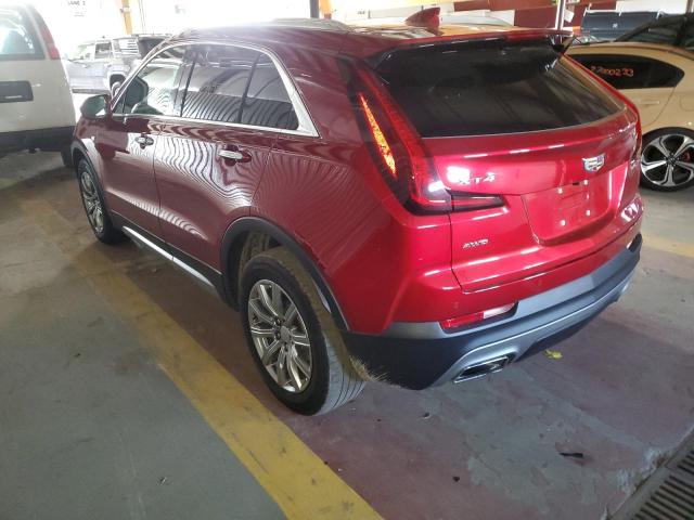 1GYFZDR41KF118680 - 2019 CADILLAC XT4 PREMIUM LUXURY RED photo 2