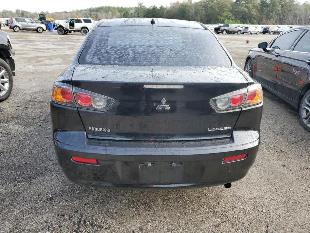 JA32U2FU4BU037565 - 2011 MITSUBISHI LANCER ES/ES SPORT BLACK photo 6