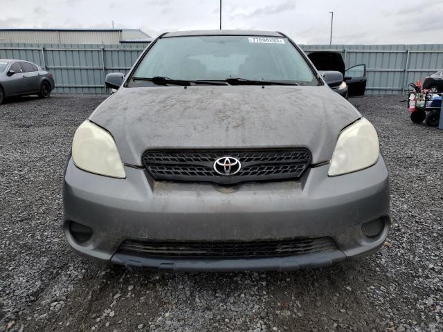 2T1KR32E36C620512 - 2006 TOYOTA COROLLA MA XR GRAY photo 5