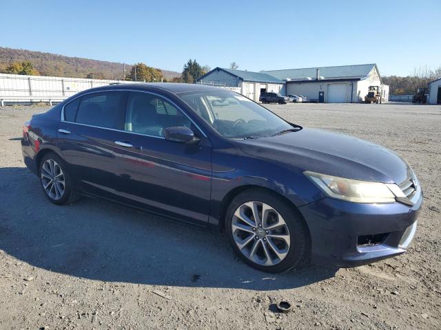 1HGCR2F56DA227969 - 2013 HONDA ACCORD SPORT BLUE photo 4