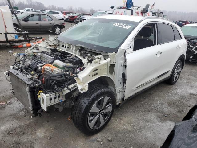 KNDCB3LC1J5152016 - 2018 KIA NIRO FE WHITE photo 1