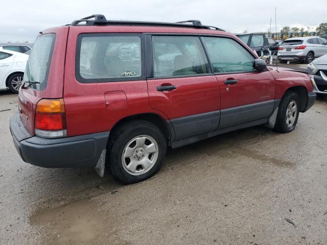 JF1SF6354XH747748 - 1999 SUBARU FORESTER L RED photo 3